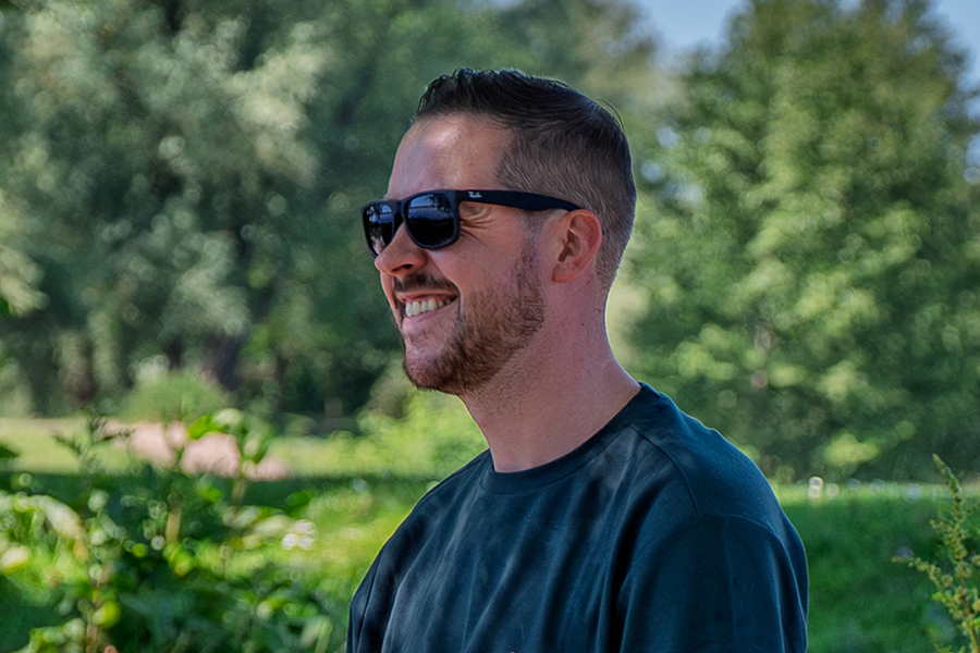 Martijn Vonck, filmmaker en eigenaar van Vonck Visuals